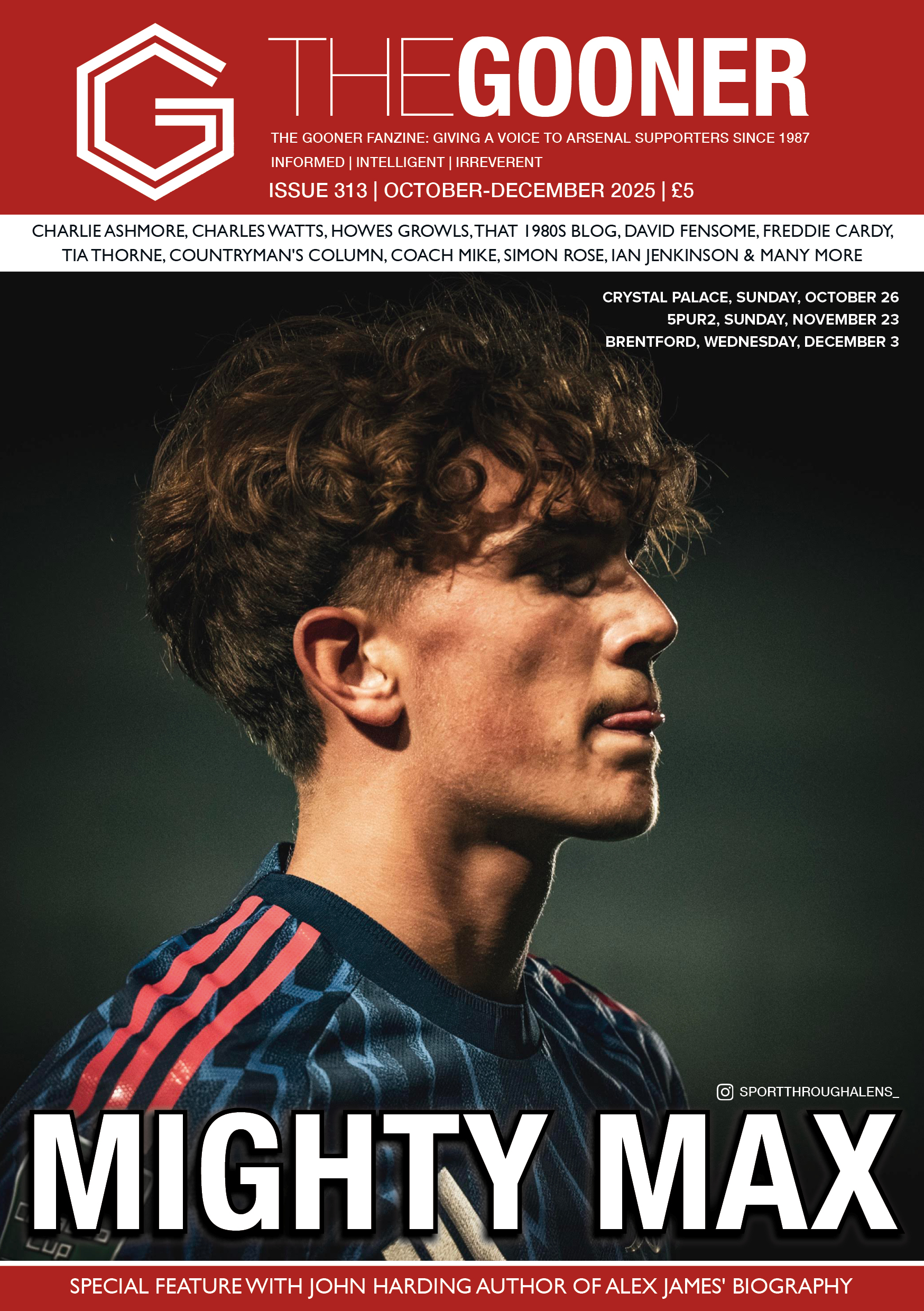 Gooner Issue 313 (NON-UK - FREE Shipping)